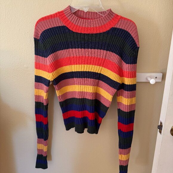 PacSun Lottie Moss Striped Sweater - Picture 1 of 4